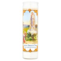 Our Lady of Fatima 8" Candle