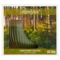 Star Lytes Northern Woods Scented Candle, 3 oz