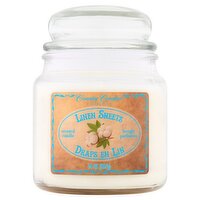 Country Comfort Collection Linen Sheets Scented Candle, 14 oz