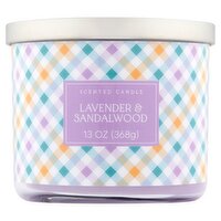 Star Candle Co Lavender & Sandalwood Scented Candle, 13 oz