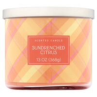 Star Candle Co Sundrenched Citrus Scented Candle, 13 oz