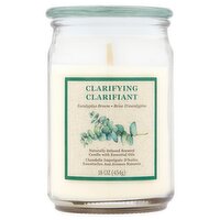 Star Candle Co Clarifying Naturally Infused Scented Candle with Essential Oils, 16 oz, 16 Ounce