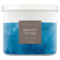 Sanctuary Midnight Storm Scented Candle, 14 oz