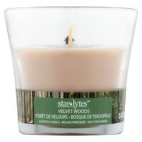 Starlytes Velvet Woods Scented Candle, 3.4 oz