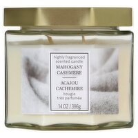 Star Candle Co Mahogany Cashmere Candle, 14 oz, 14 Ounce