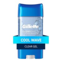 Gilette Clear + Dri-Tech Cool Wave Antiperspirant/Deodorant, 3.8 oz