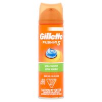 Gillette Fusion5 Ultra Sensitive Shave Gel, 7 oz