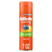 Gillette Fusion5 Ultra Sensitive Shave Gel, 7 oz