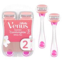 Venus ComfortGlide Women's Disposable Razors, 2 Count, 2 Each