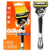 Gillette Fusion5 ProGlide Shield Shaving Razor for Men, 1 Handle, 1 Refill