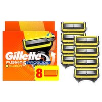 Gillette Fusion 5 Proglide Shield Defense Cartridges Value Pack, 8 count