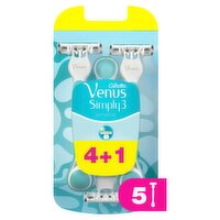 Gillette Venus Simply Senstive Disposable Razors, 4 count