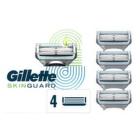 Gillette Skinguard Cartridges, 4 count