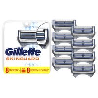 Gillette Skinguard Cartridges, 8 count