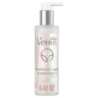 Gillette Venus 2-in-1 Cleanser + Shave Gel, 6.42 fl oz