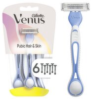 Gillette Venus Irritation Defense Bar Disposable Razors, 6 count