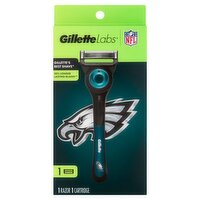 GilletteLabs Eagles Razor - 1 Handle, 1 Razor Blade Refill
