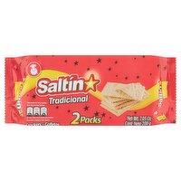 Saltin Traditional Crackers, 2 count, 7.05 oz