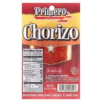 Bridgford Primero Chorizo, 3.5 oz