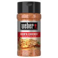 Weber Kick'n Chicken Seasoning, 2.50 oz, 2.5 Ounce