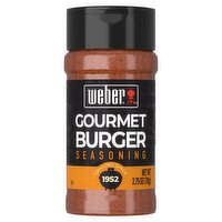 Weber Gourmet Burger Seasoning, 2.75 oz