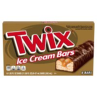 Twix Ice Cream Bars, 1.93 fl oz, 6 count