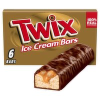 Twix Ice Cream Bars, 1.93 fl oz, 6 count