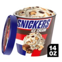 Snickers Vanilla Flavored Reduced Fat Ice Cream, 14 fl oz