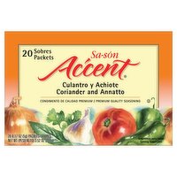 Accent Coriander and Annatto Seasoning, 0.17 oz, 20 count