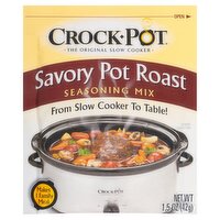 Crock-Pot Savory Pot Roast Seasoning Mix, 1.5 oz, 1.5 Ounce