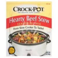 Crock Pot Hearty Beef Stew Seasoning Mix, 1.5 oz, 1.5 Ounce