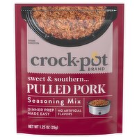 Crock-Pot Sweet & Southern Pulled Pork Seasoning Mix, 1.25 oz