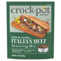 Crock-Pot Italian Beef Seasoning Mix, 1.25 oz