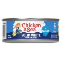 Chicken of the Sea Solid White Premium Tuna in Water, 5 oz, 5 Ounce