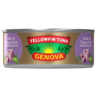 Genova Garlic & Tuscan Herb Flavor Infused Olive Oil Yellowfin Tuna, 5 oz