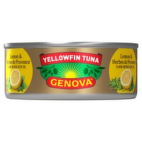 Genova Yellowfin Tuna in Lemon and Herbes de Provence Infused Olive Oil, 5 oz