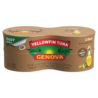 Genova Yellowfin Tuna in Olive Oil, 5 oz, 4 count