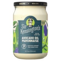 Sir Kensington's Avocado Oil Mayonnaise, 12 fl oz, 12 Fluid ounce