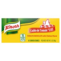 Knorr Tomato Bouillon with Chicken Flavor, 8 count 3.1 oz