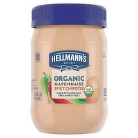 Hellmann's Organic Spicy Chipotle Mayonnaise, 15 oz, 15 Fluid ounce