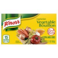 Knorr Vegetarian Vegetable Bouillon, 6 count, 2.1 oz, 2.1 Ounce