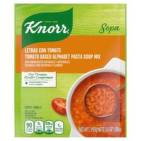 Knorr Tomato Based Alphabet Pasta Soup Mix, 3.5 oz