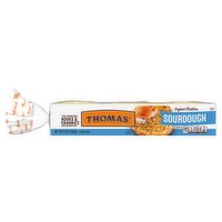 Thomas' Sourdough English Muffins, 6 count, 12 oz, 12 Ounce