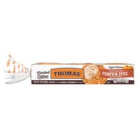 Thomas' Nooks & Crannies Pumpkin Spice English Muffins Limited Edition, 6 count, 13 oz, 13 Ounce