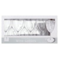 Amscan 8 oz Wine Goblets, 8 count