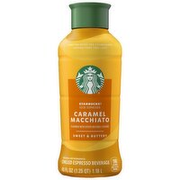 Starbucks Iced Espresso Beverage Caramel Macchiato 40 Fl Oz