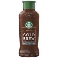 Starbucks Cold Brew Black Unsweet 40 Fl Oz