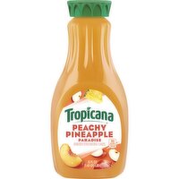 Tropicana Juice Drink, Peachy Pineapple Paradise, 52 Oz