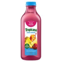 Tropicana Fruit Punch Zero Sugar Drink, 46 fl oz