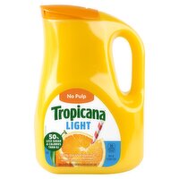 Tropicana Light No Pulp Orange Juice Beverage, 2.63 l